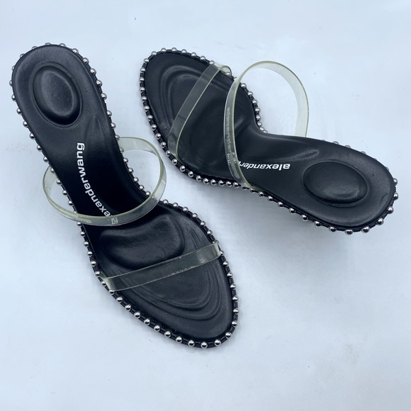 Alexander Wang Nova PVC/Stud Slides - Picture 4 of 11